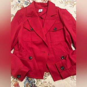 Cabi Red Jacket Size 10